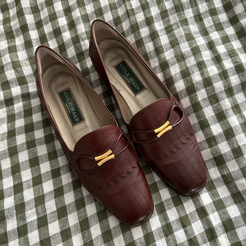 Vintage Cole Haan Women's Brown Loafers